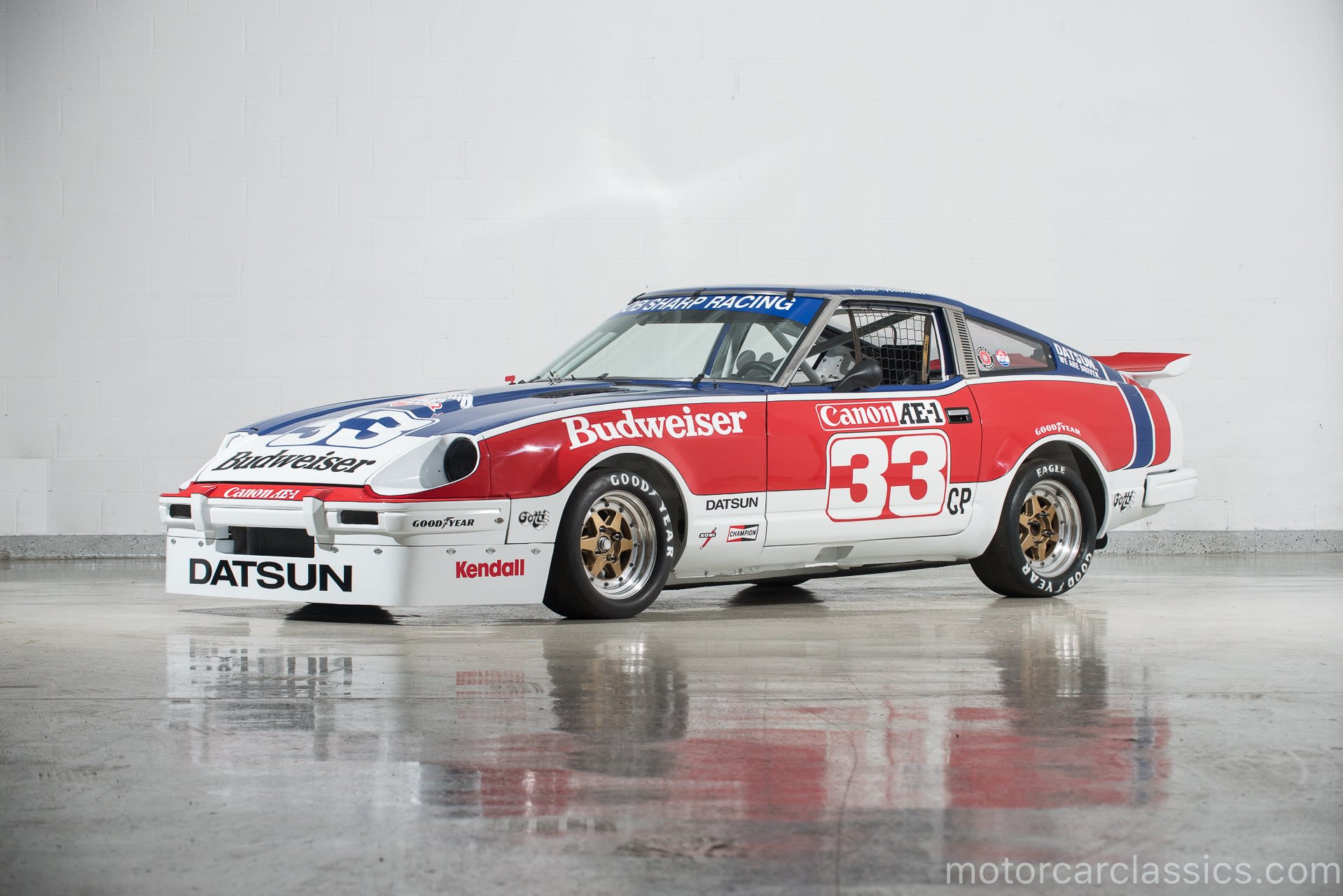 One of Paul Newman's champion Datsun 280ZX race cars is for